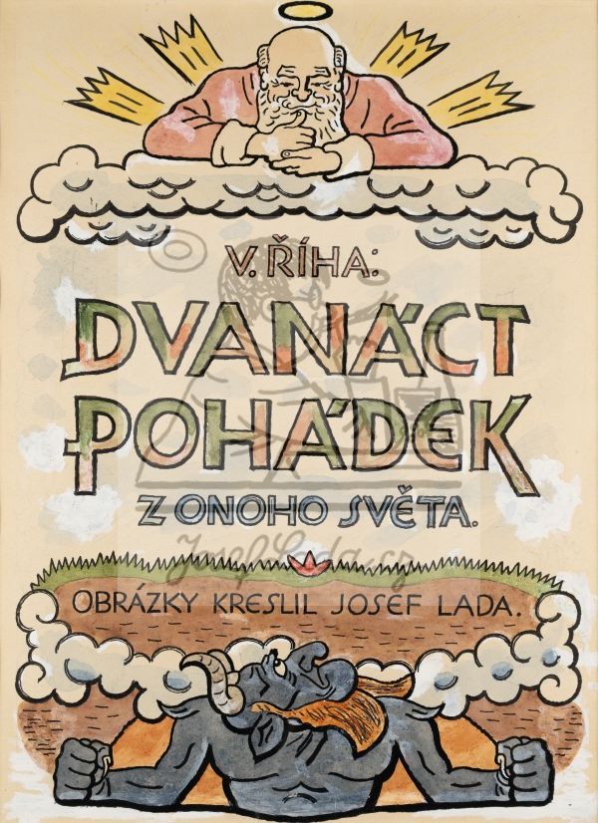 Dvanáct pohádek z onoho světa - Titul 1921