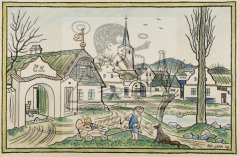 Na návsi 1927