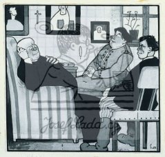 Siesta na venkovské faře, kolem 1907