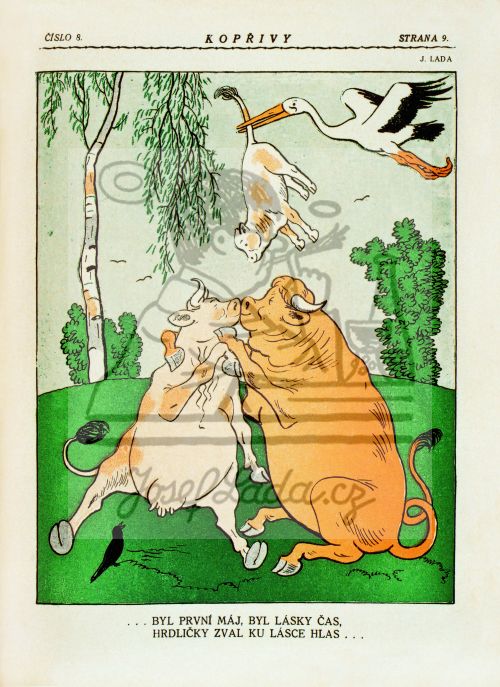 Kopřivy - Byl první máj 1916