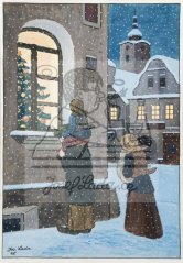 Okno se stromkem 1945