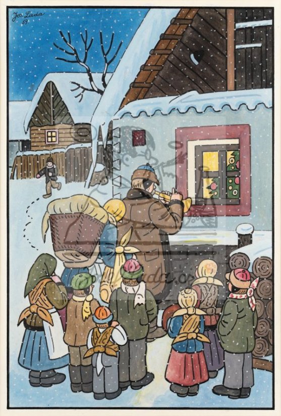 Vzpomínky z dětství - kapitola Od jara do zimy: Slouhova koleda 1953