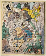 Kniha pohádek pro dospělejší mládež - Zlatá jabloň a devět pávic 1924