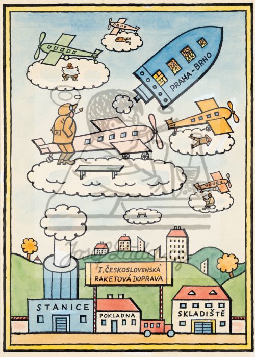 Kvítko z čertovy zahrádky - Dopravní konkurence roku 1950 1932