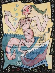 Akt, maňáskové divadlo 1949