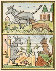 Ezopské bajky - O vlkovi a oslu ještě jednou 1931
