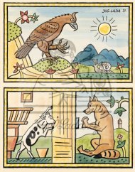 Ezopské bajky - O hlemýždi a orlu - O vlkovi a kůzlátku 1931