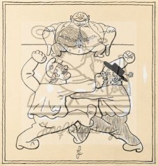 Rarach - příloha Země - Ideový zápas, nebo-li když se dva perou, třetí se směje 1921