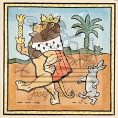 Ladovy veselé učebnice: Savci - Lev 1925