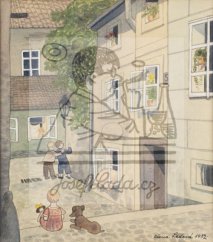 Klášterská ulička 1952