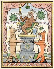 Ezopské bajky - O vlkovi, lišce a opici 1931