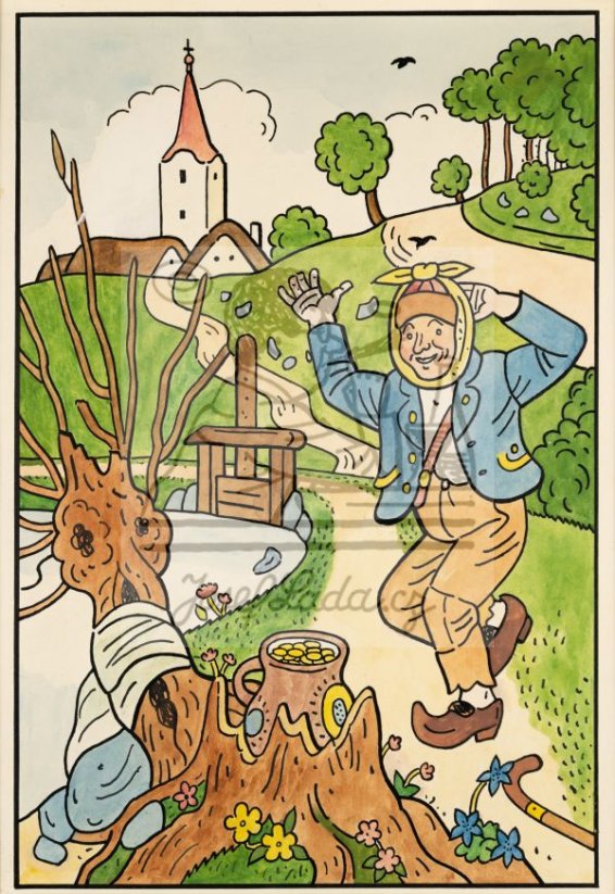 Český Honza - Honza a vrba 1956