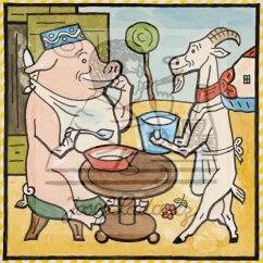 Ladovy veselé učebnice: Savci - Prase domácí 1925