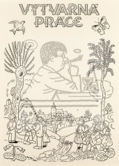 Výtvarná práce - Titul 1954