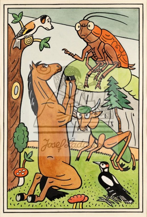 Co mi liška vyprávěla - O rozmárném světě - obráceném světě 1947