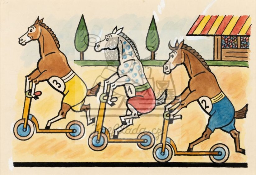 Ratata! Pokrok, sport a zvířata - Koloběžka 1930