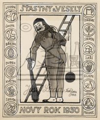 Šťastný a veselý rok 1930 1929