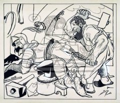 Středověký krejčí 1911