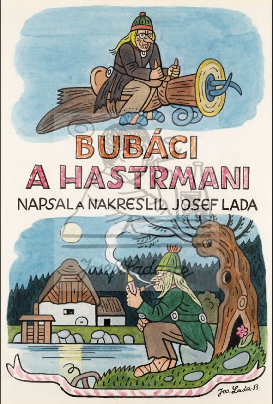 Bubáci a hastrmani - Přebal 1953