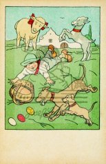 Pohlednice Emporium - Pád koledníka 1917