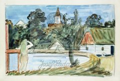 Rusalka u mlýna, kolem 1945