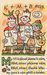 My tři králové jdeme k vám 1929