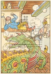 Nezbedné pohádky - kapitola O líném Honzovi: Honza na peci 1946