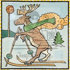 Ladovy veselé učebnice: Savci - Sob 1925