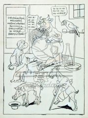 Zbídačená zvířata, kolem 1915