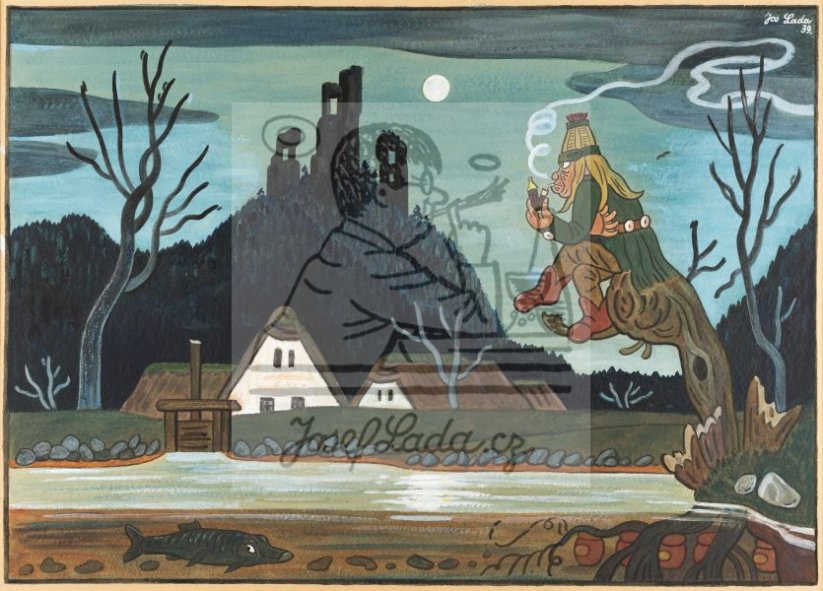 Hastrman u mlýna 1939