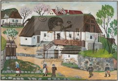 Cestou do školy na jaře 1934