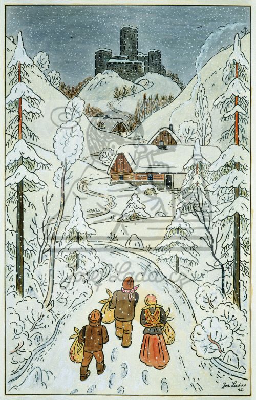 Krajina s koledníky 1942