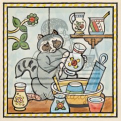 Ladovy veselé učebnice: Savci - Medvídek mýval 1932