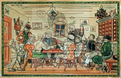 Štědrý večer v šalandě podstránského mlýna 1930