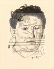 Jaroslav Hašek - portét 1953