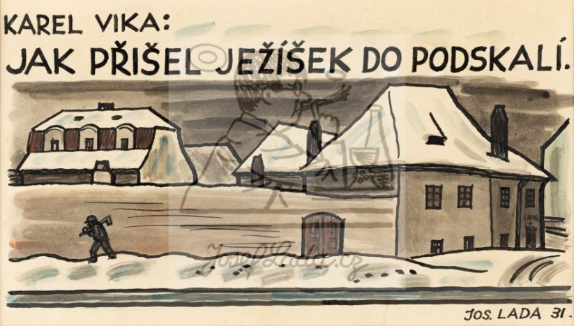 K. Vika - Jak přišel Ježíšek do Podskalí 1931
