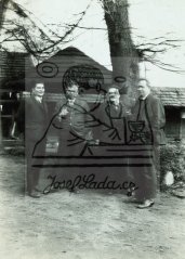 S přáteli, kolem 1930