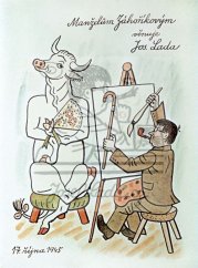 Kráva modelka 1945