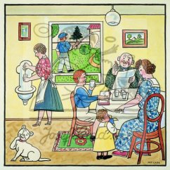 Bez vody není života 1937 - Rodinnou vždy střeží shodu - svěží voda z vodovodu