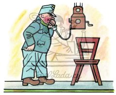 Osudy dobého vojáka Švejka - Švejk telefonuje 1953-4