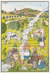 Vzpomínky z dětství - kapitola Od jara do zimy: Pasáčci pečou brambory 1953
