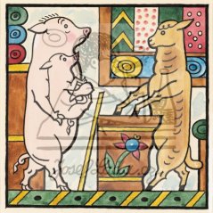 Raf! Raf! Raf! Tady je zvířecí biograf! - Ovce stojí ve svém krámě 1930