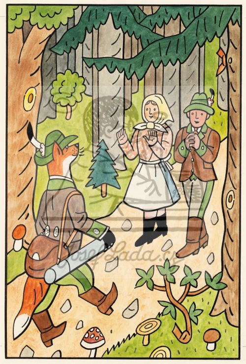 O chytré kmotře lišce - kapitola Šťastný život na Malinovém vršku 1957