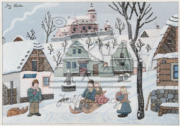 Zimní radovánky 1951