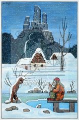 Vodník na stavidle 1953