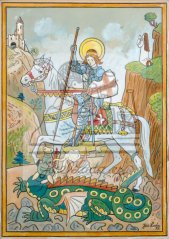 Sv. Jiří s drakem 1939