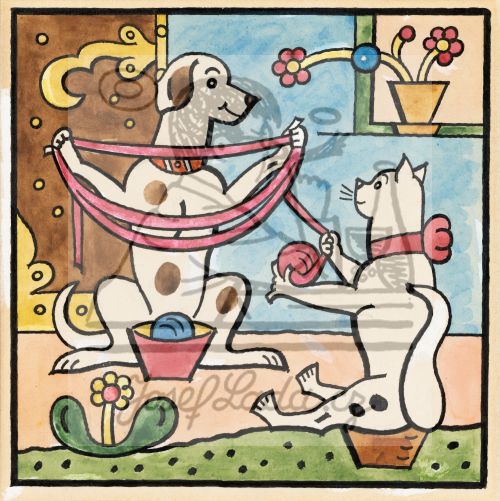 Kykyryký! Zvířátka z celé republiky - Á bé cé dé, kočka přede 1929