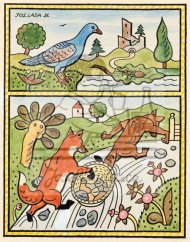 Ezopské bajky - O mravenci a hrdličce - O lišce a vlku 1931