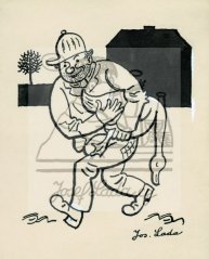 Ukradená husa, kolem 1923