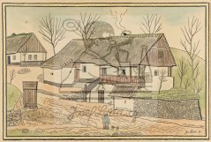 Novákova chalupa v Hrusicích č. 12 1934